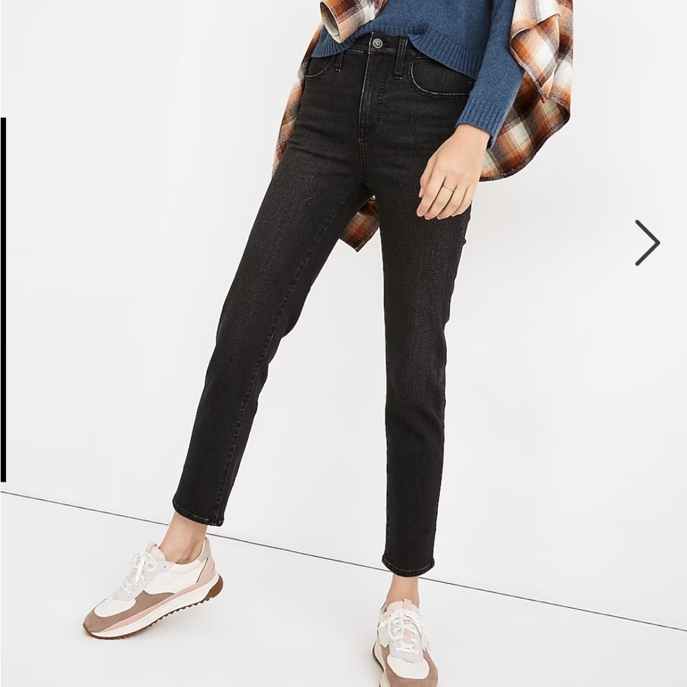 Tall High Rise Straight Jeans, Madewell